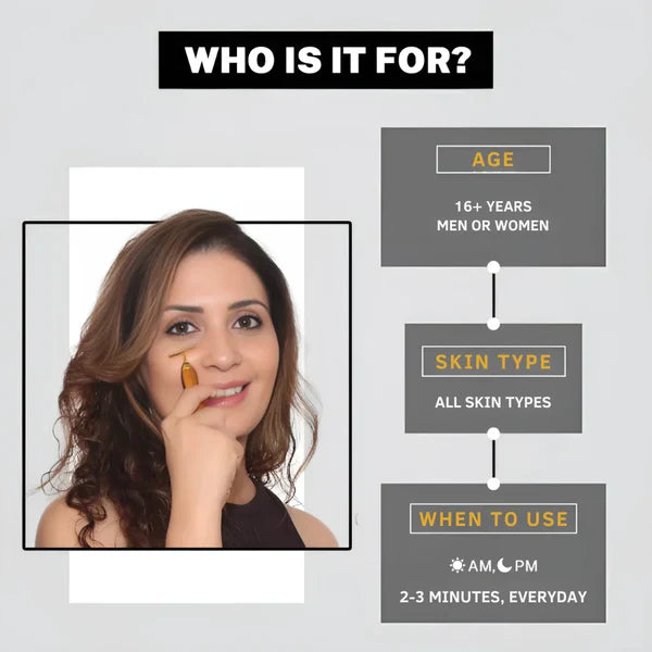 Femglow™   24K Gold Electric Facial Massage Roller